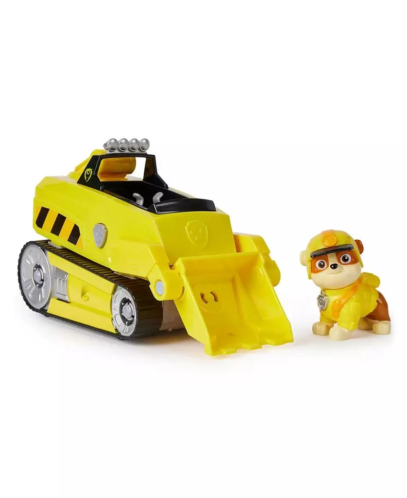 Paw Patrol Jungle Pups, Rubble Rhino Vehicle, Toy Truck with Collectible Action Figure 1