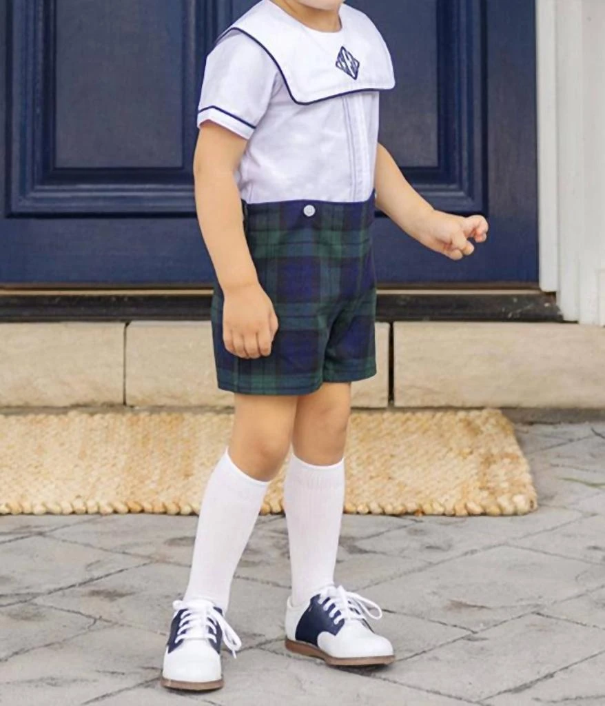 The Beaufort Bonnet Company The Beaufort Bonnet Company - Beauregard Button-in Top And Shorts Set