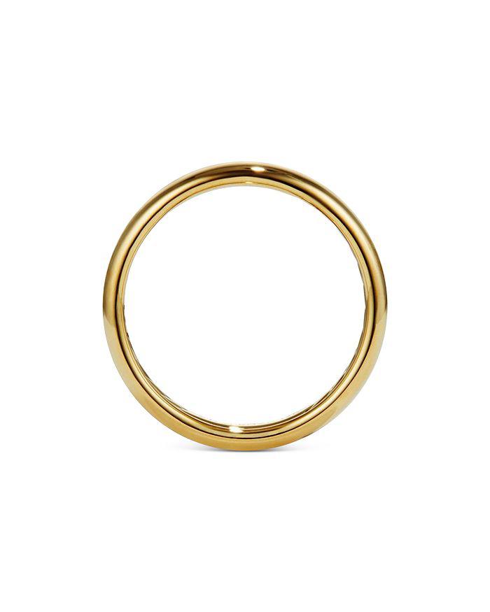 David Yurman Men 's Classic Band Ring in 18K Yellow Gold