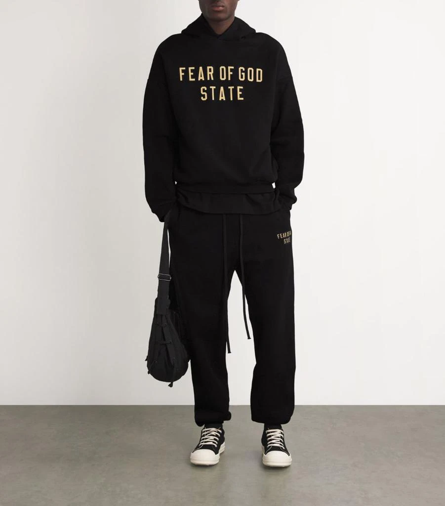 Essentials Cotton-Blend Logo Sweatpants 2