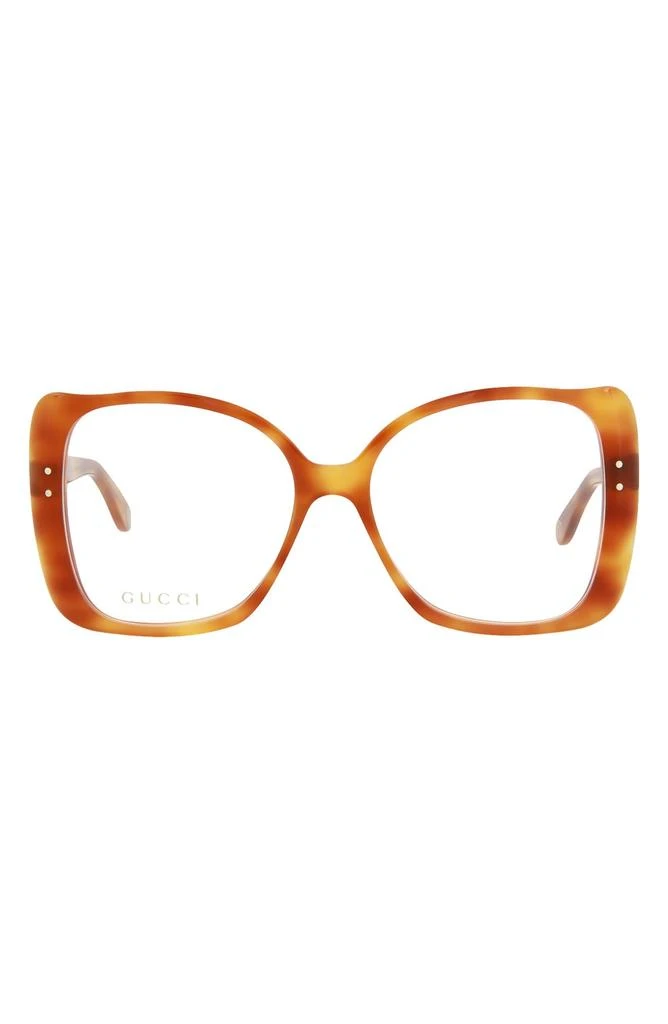 Gucci 55mm Oversize Fashion Optical Glasses 1