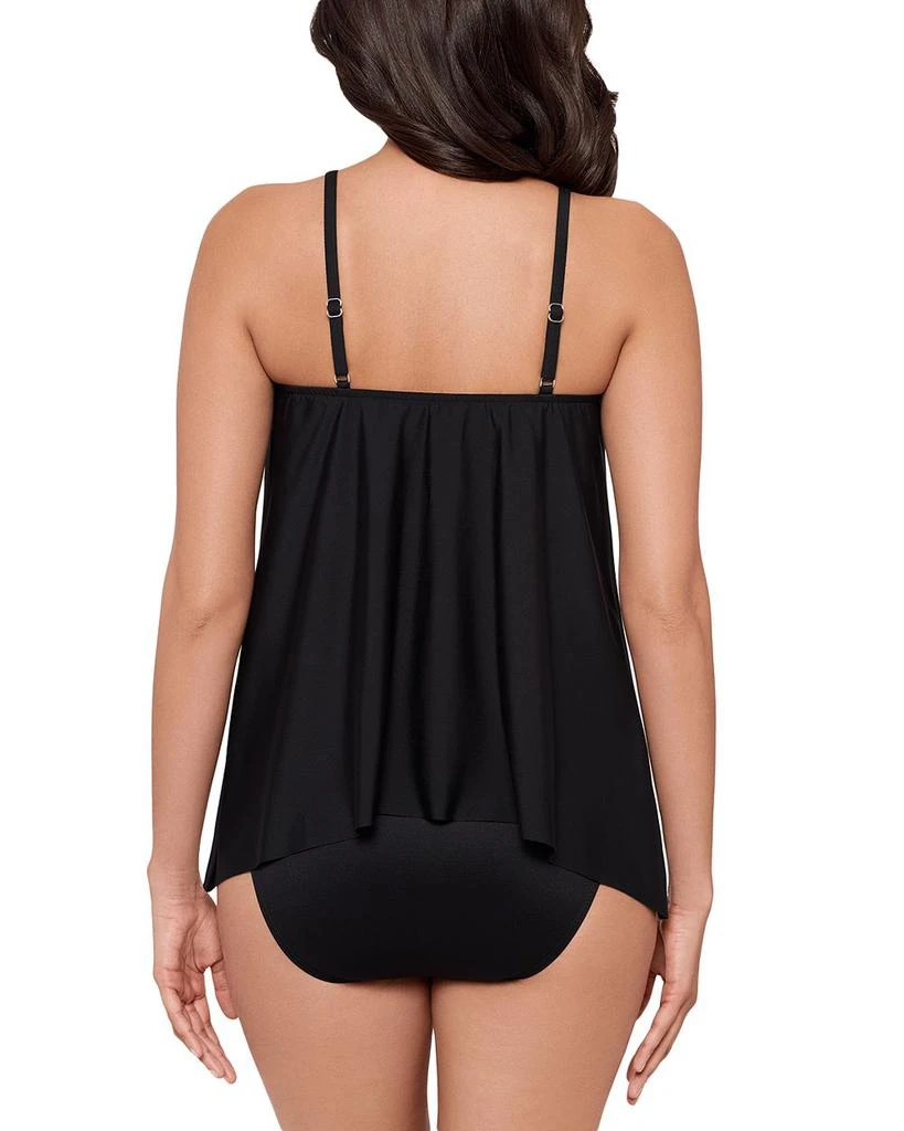 Miraclesuit Ombra Fiore Peephole Tankini Top 3