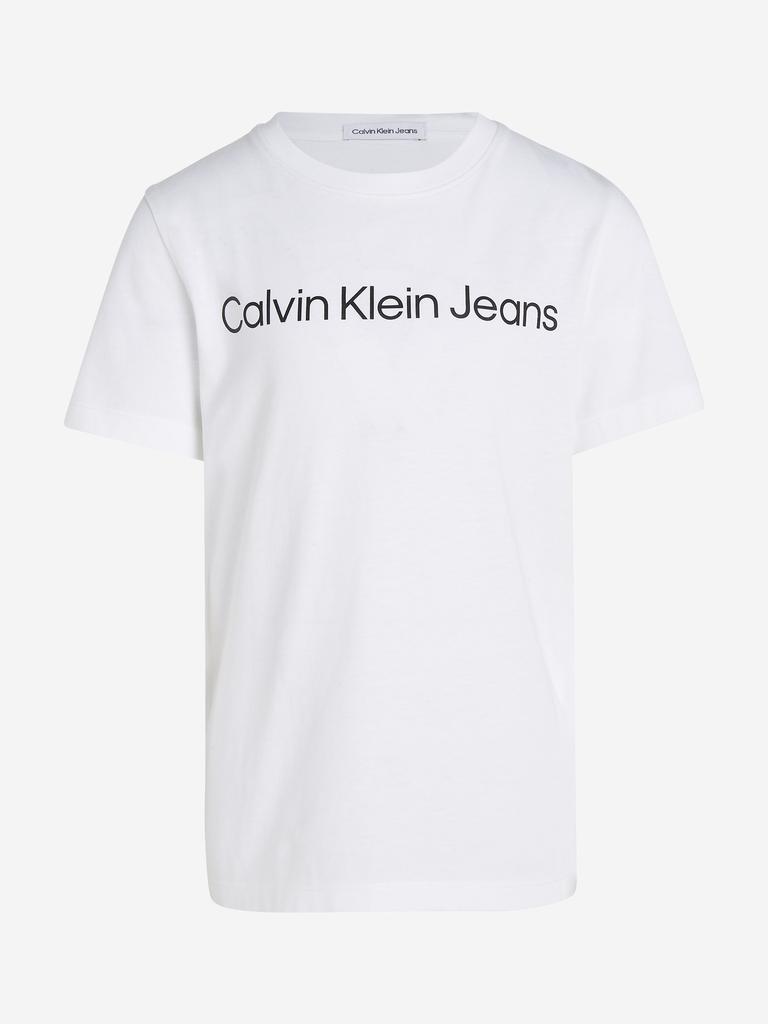 Calvin Klein Calvin Klein Kids Logo T-Shirt in White
