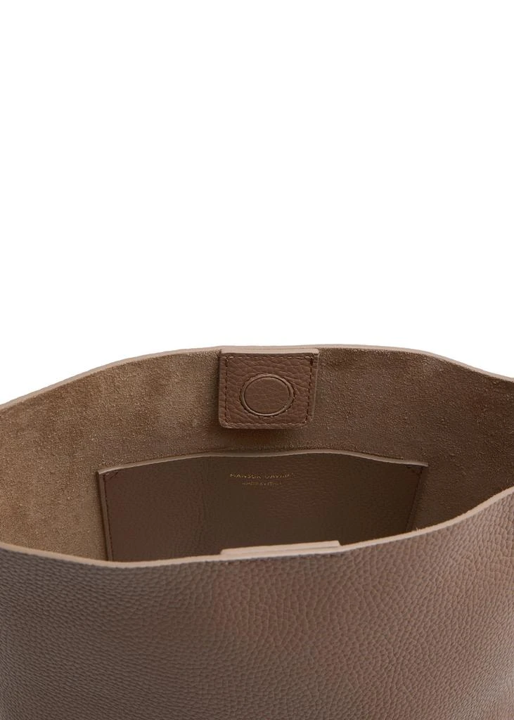 Mansur Gavriel Mini Everyday Cabas grained-leather shoulder bag 4
