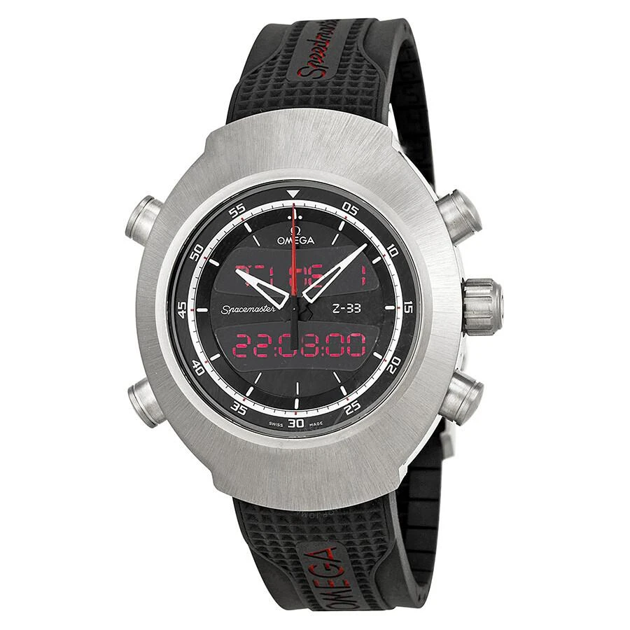 Omega Spacemaster Z-33 Chronograph Digital Men's Watch 32592437901001 1