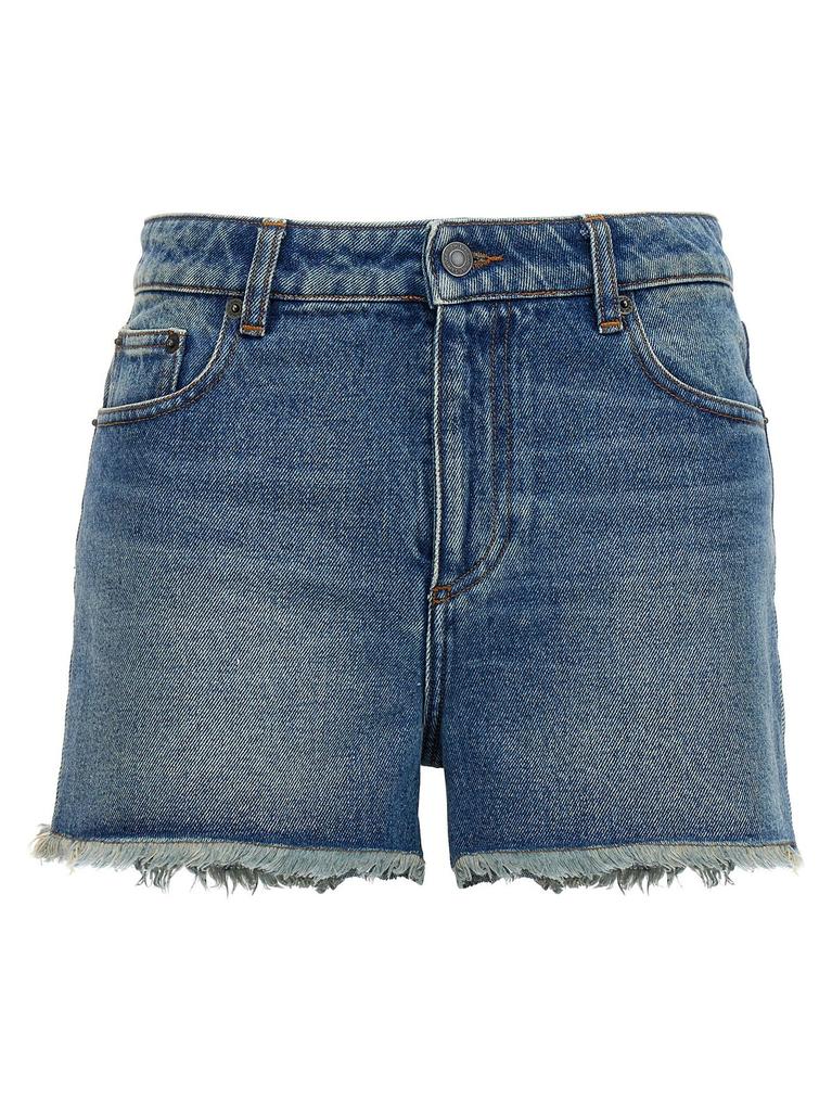 AMI AMI PARIS - Organic Cotton Striped Shorts - Pants