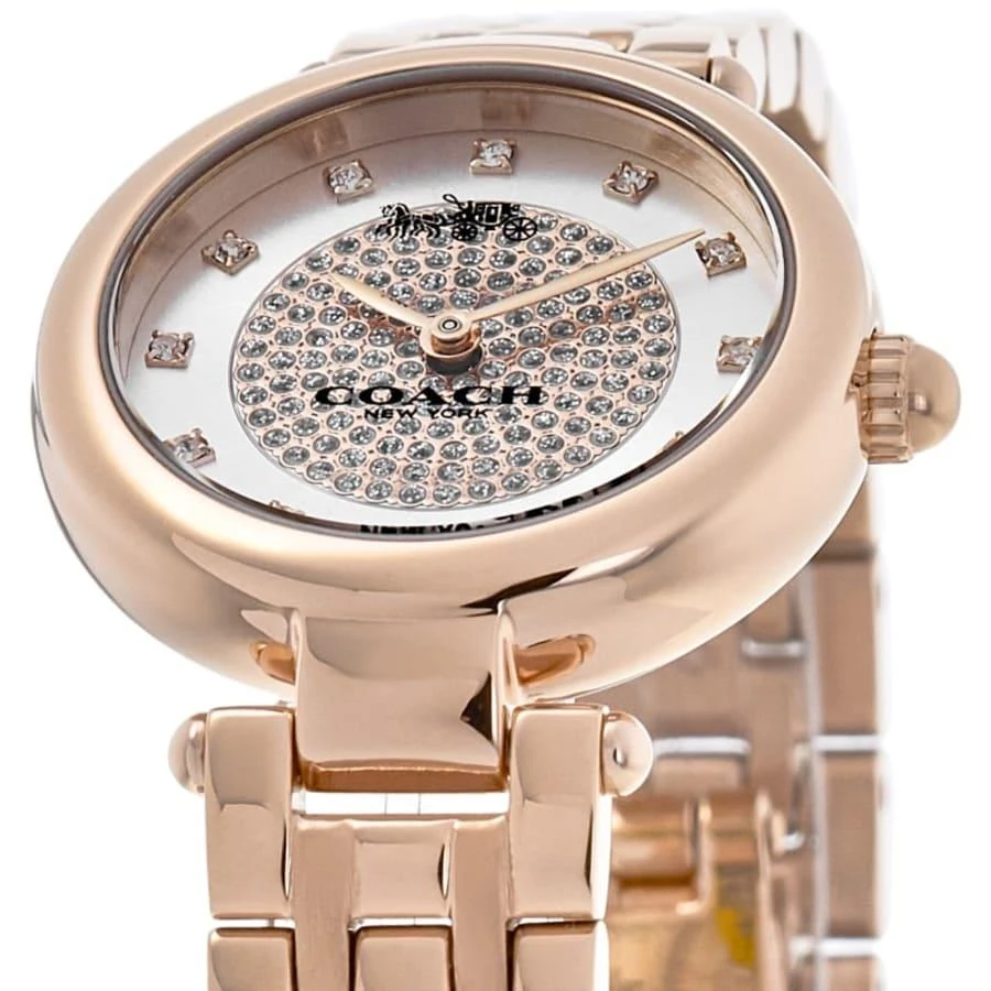 Coach Park Silver Dial Rose Gold Tone Steel Women's Watch 14503736 2