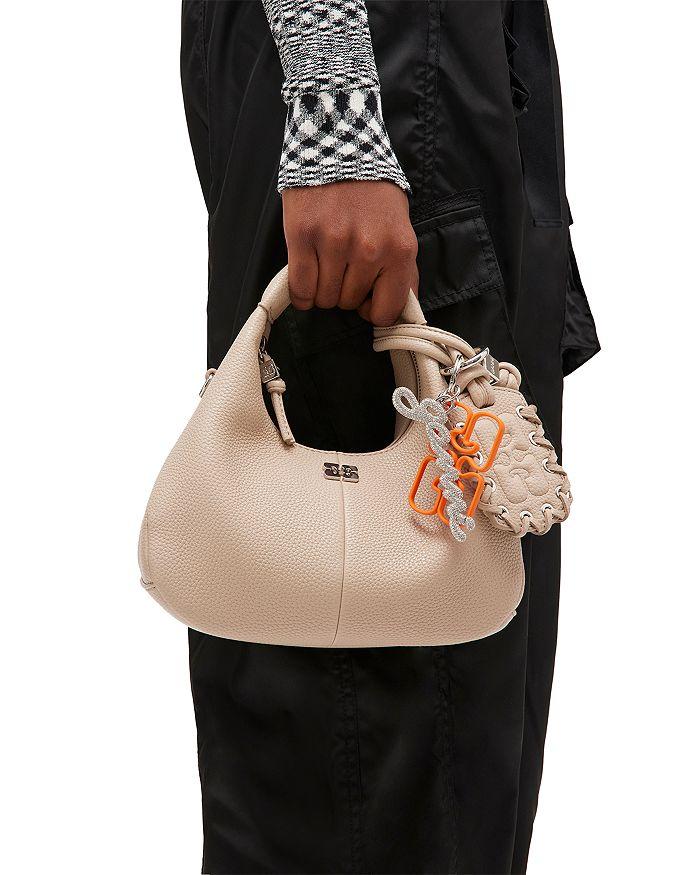 Ganni Strass Signature Keyring