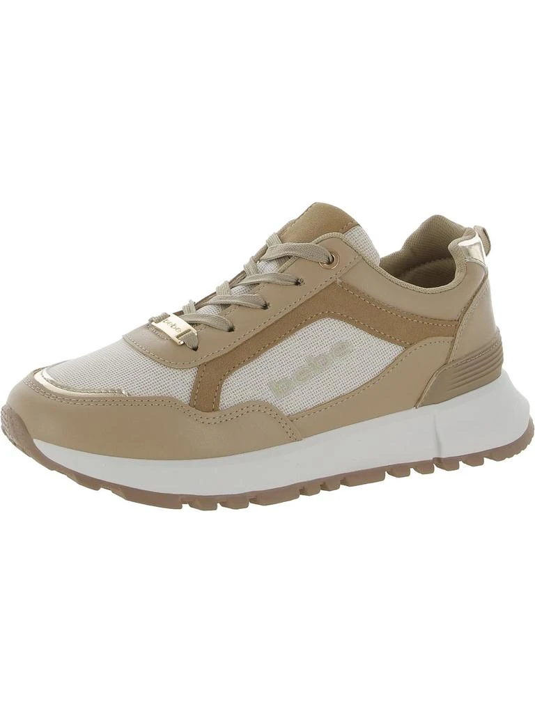 Bebe Niurka Womens Faux Leather Glitter Casual and Fashion Sneakers 1