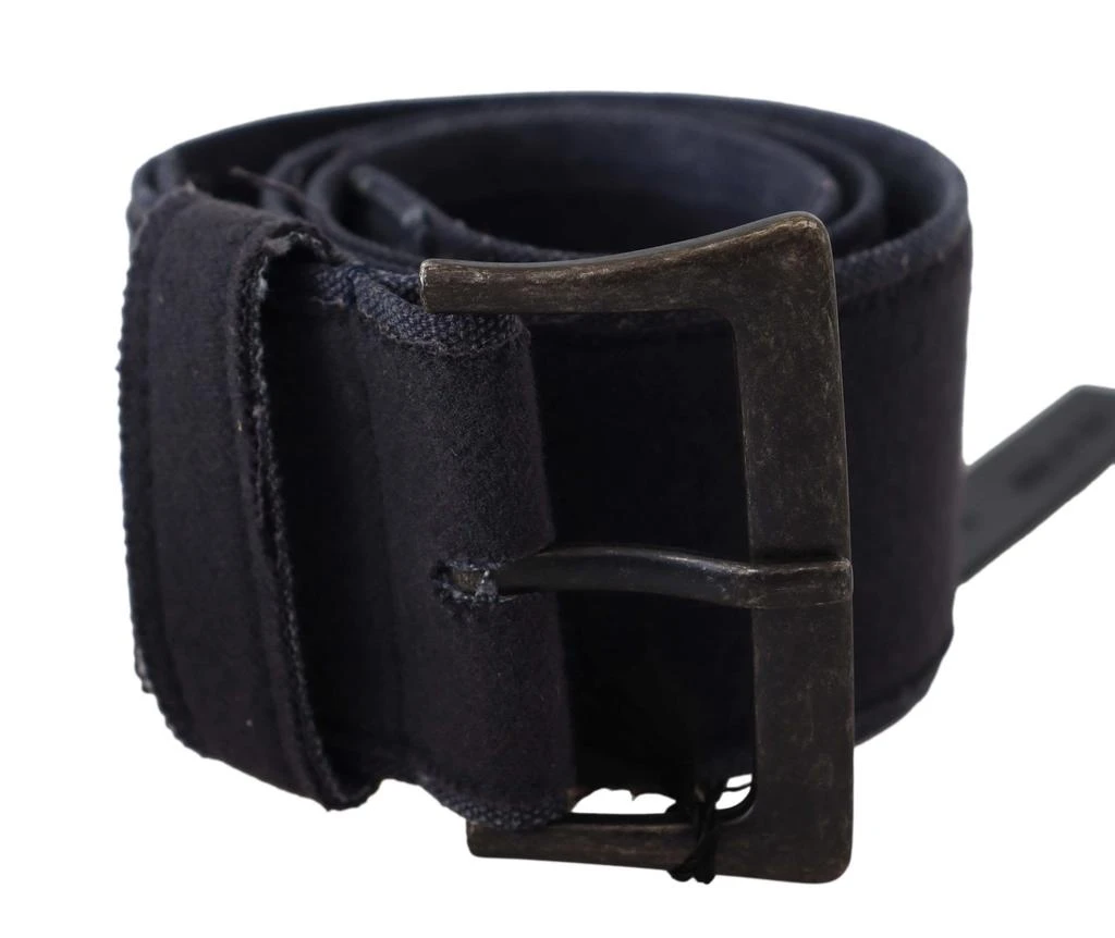 ERMANNO Leather Wide Buckle Waist Luxury Women
s Belt