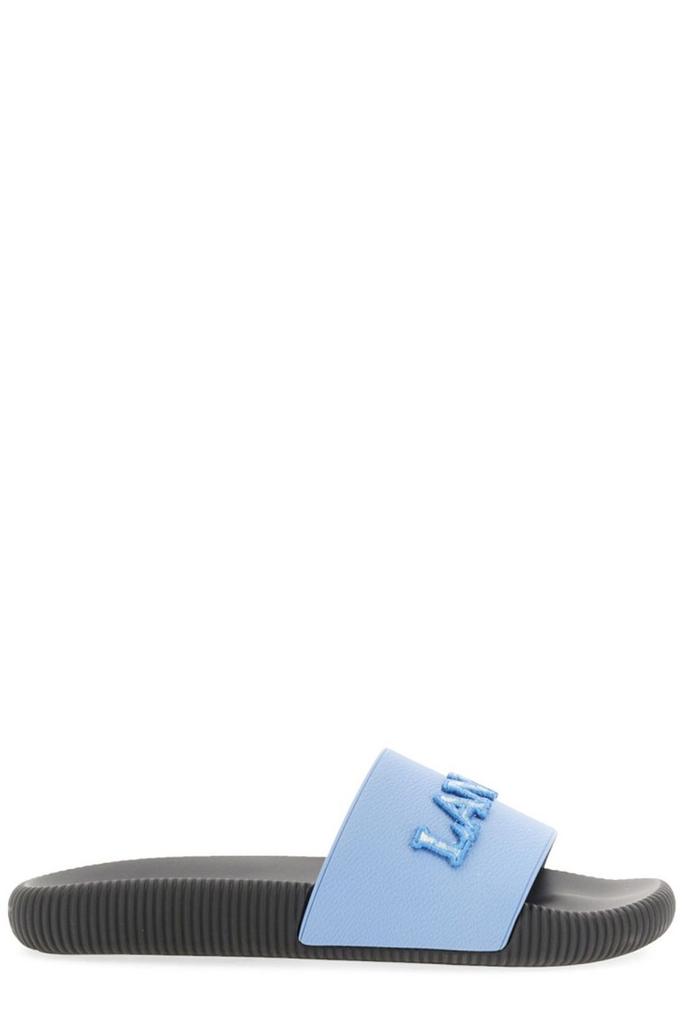 Lanvin Lanvin Logo Detailed Slip-On Slides