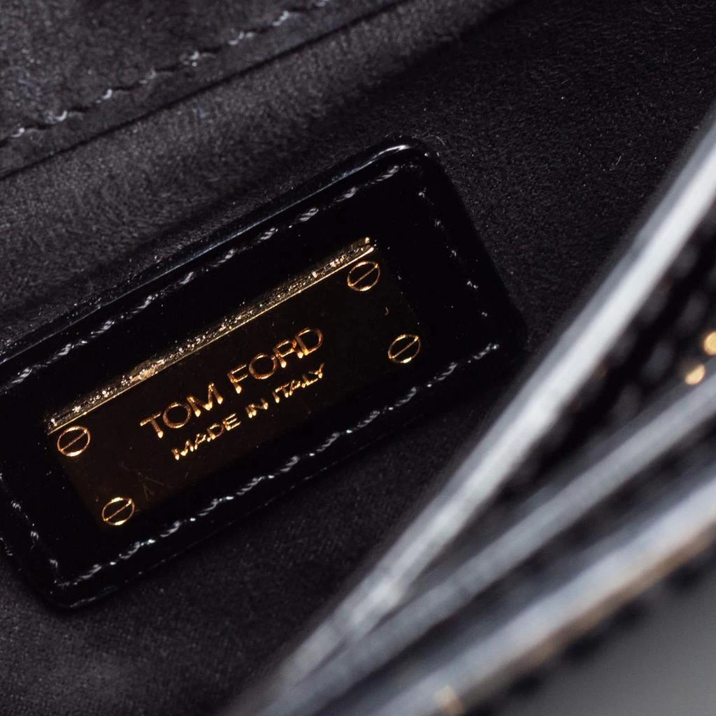 Tom Ford Tom Ford Black Patent Leather Natalia Crossbody Bag 8