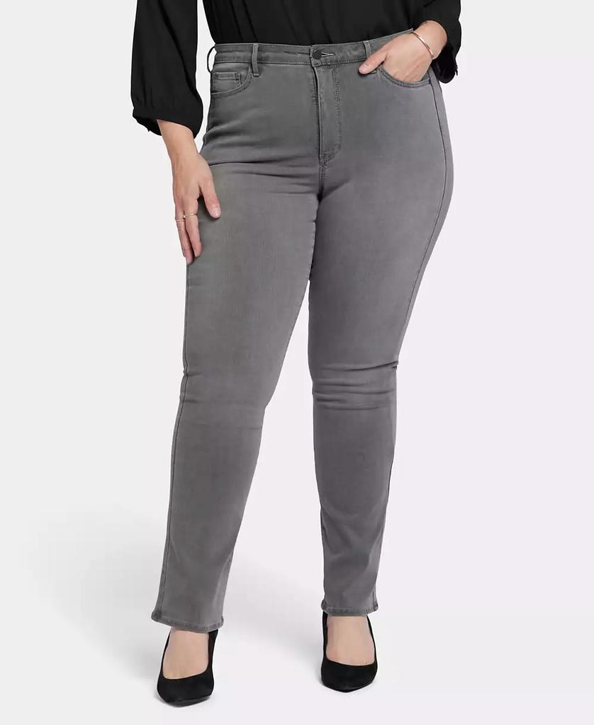 NYDJ Plus Size High Rise Billie Slim Bootcut Jeans