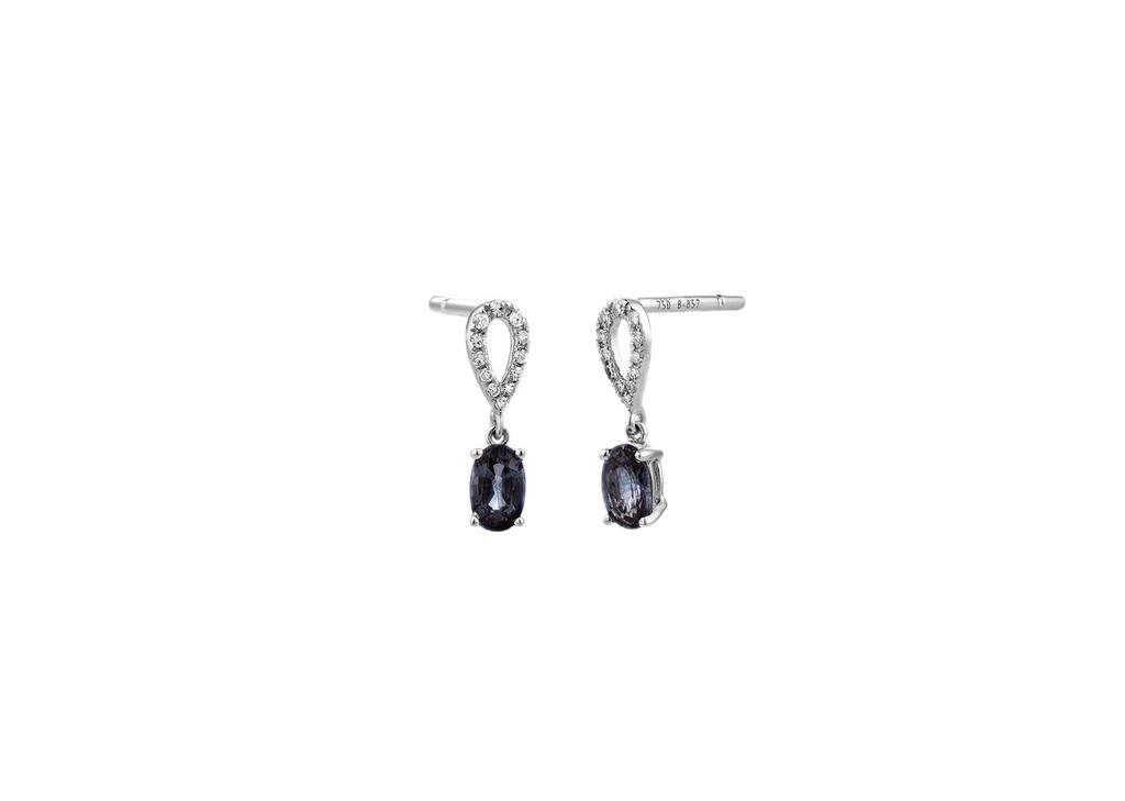Mozafarian Sapphire earrings