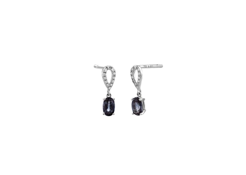 Mozafarian Sapphire earrings 1