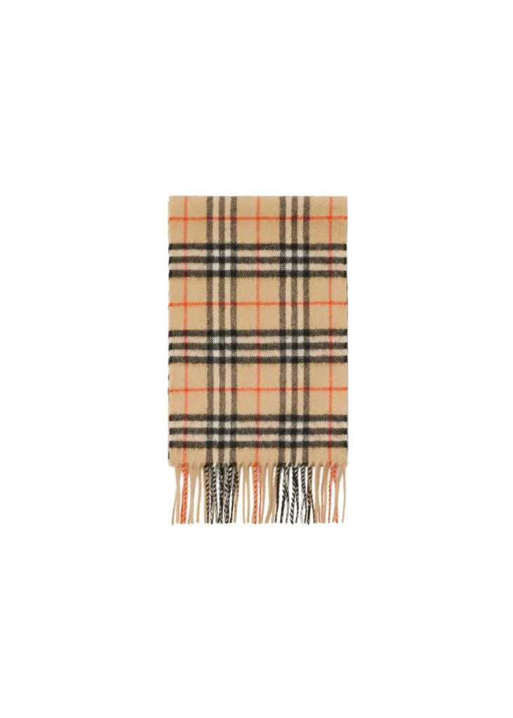 Burberry Check cashmere scarf 2