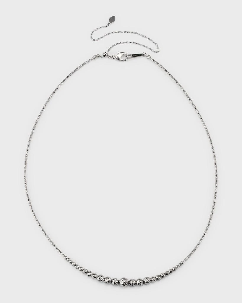 Platinum Born Platinum Graduated Ball Necklace 1