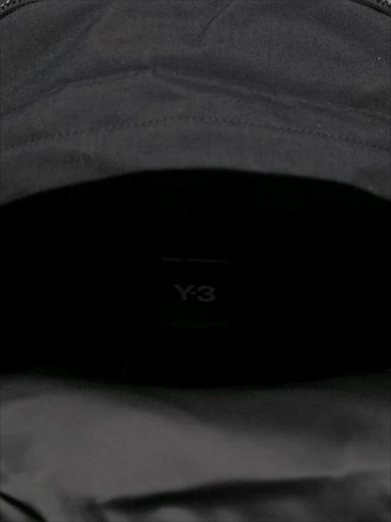 Y-3 Black Polyamide Minimalist Backpack with Padded Straps 4