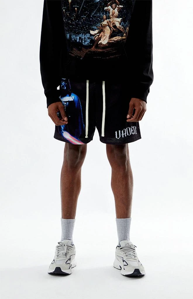 null Darth Vader Mesh Basketball Shorts 2