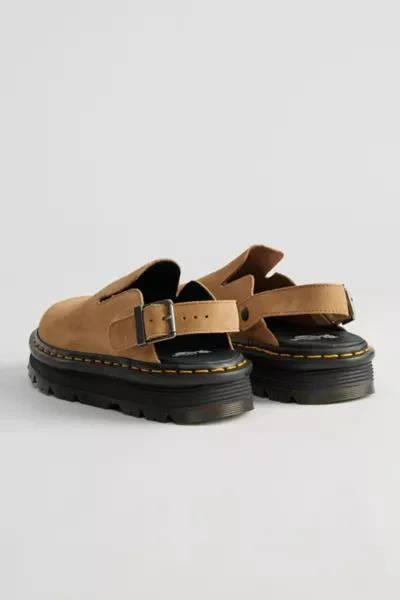 Dr. Martens Dr. Martens Zebzag Suede Platform Mule 3