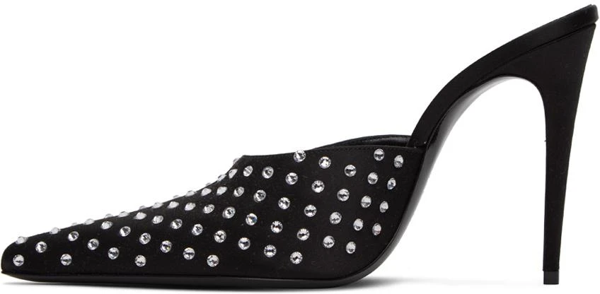 Magda Butrym Black Crystal Heels 3