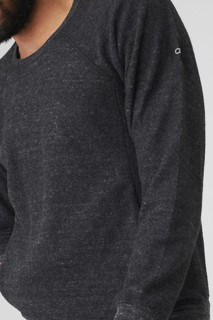Alo Triumph Crew Neck Sweatshirt - Grey Triblend 4