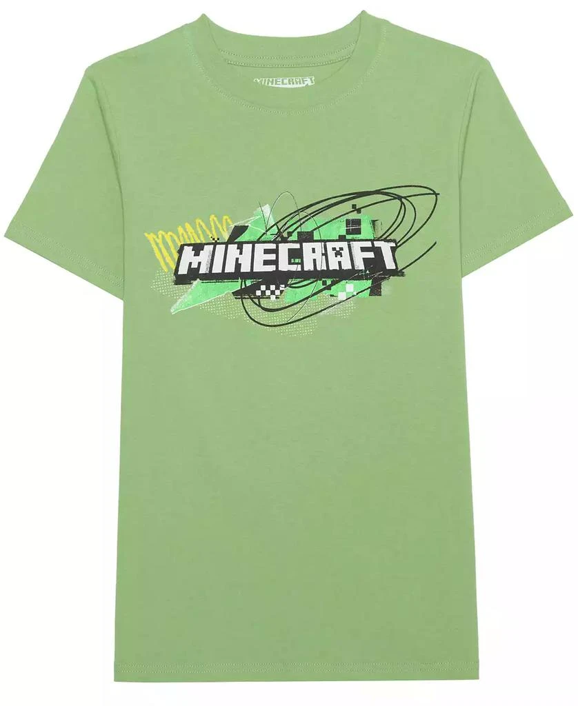 Minecraft Little & Big Boys Front Back T-Shirt 2