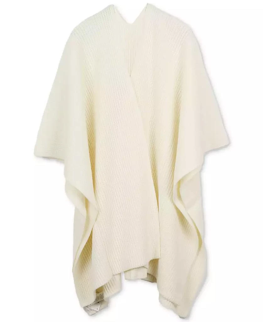 Coach Women's Rubber Patch Knit Cape Sweater 1