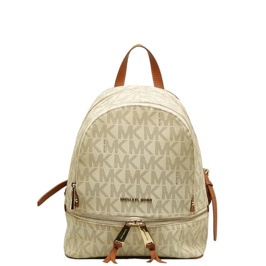 Michael Kors Pvc Leather Backpack (Pre-Owned)