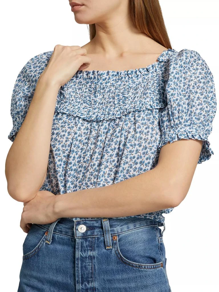 DÔEN Frances Floral Cotton Top 6