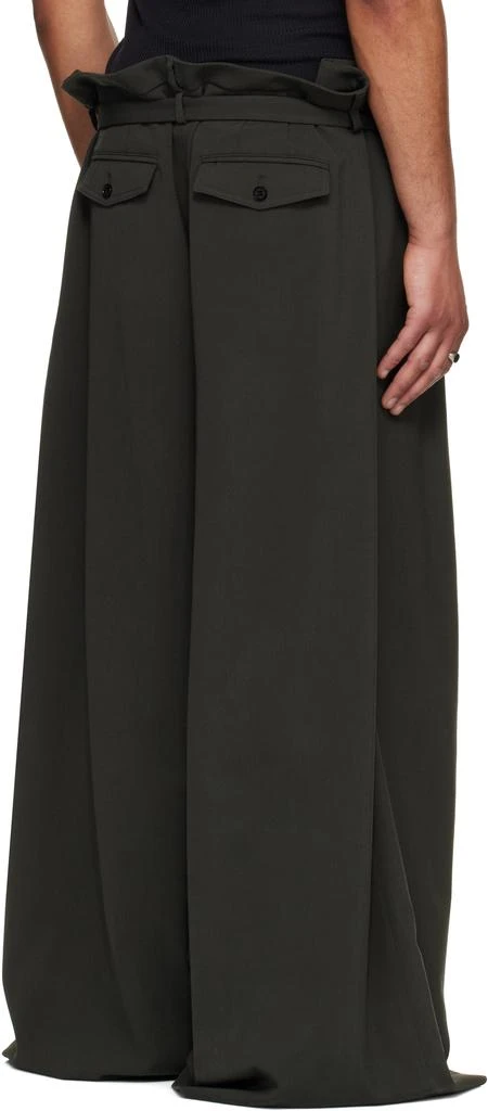 LU
U DAN Gray Slacker Maxis Trousers 3