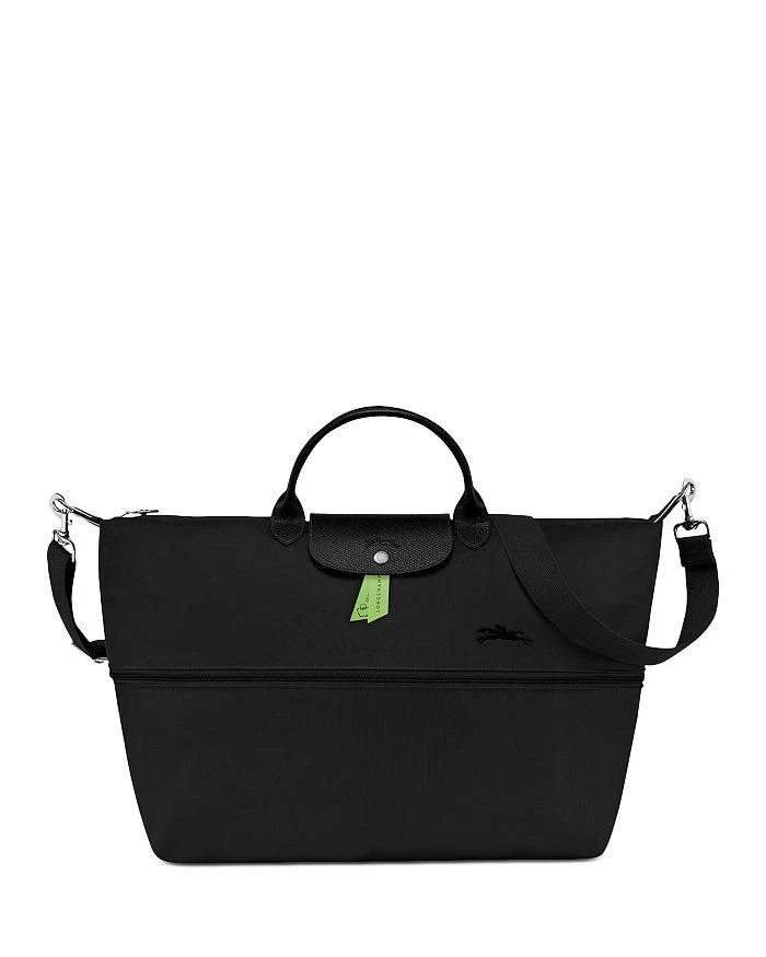 Longchamp Le Pliage Green Expandable Travel Duffel Nylon Weekender 1