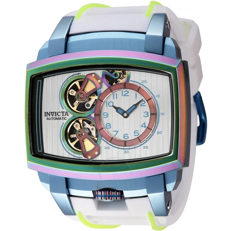 Invicta Akula Automatic Silver Dial Tonneau Men's Watch 41701 1