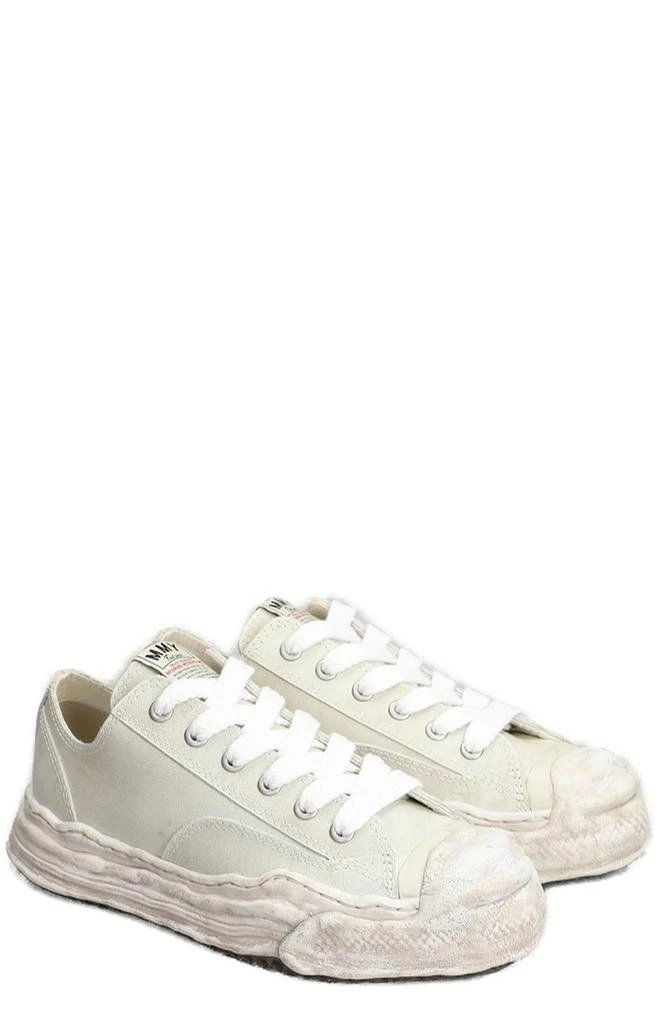 Maison MIHARA YASUHIRO Maison Mihara Yasuhiro Hank Distressed Low-Top Sneakers 2
