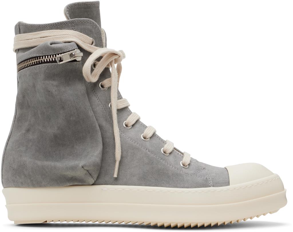 Rick Owens Green Hollywood Sneaks Sneakers - Casual Shoes