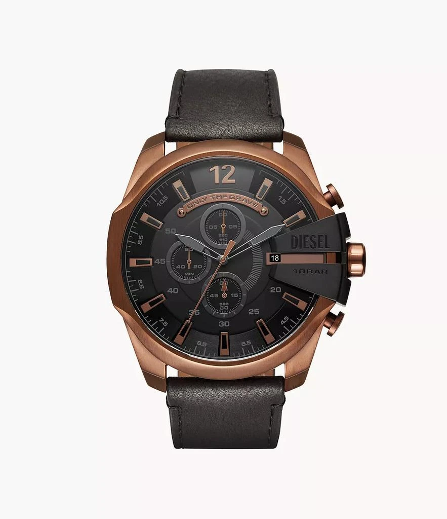 Diesel Men's Mega Chief Chronograph, Two-Tone Stainless Steel Watch 1