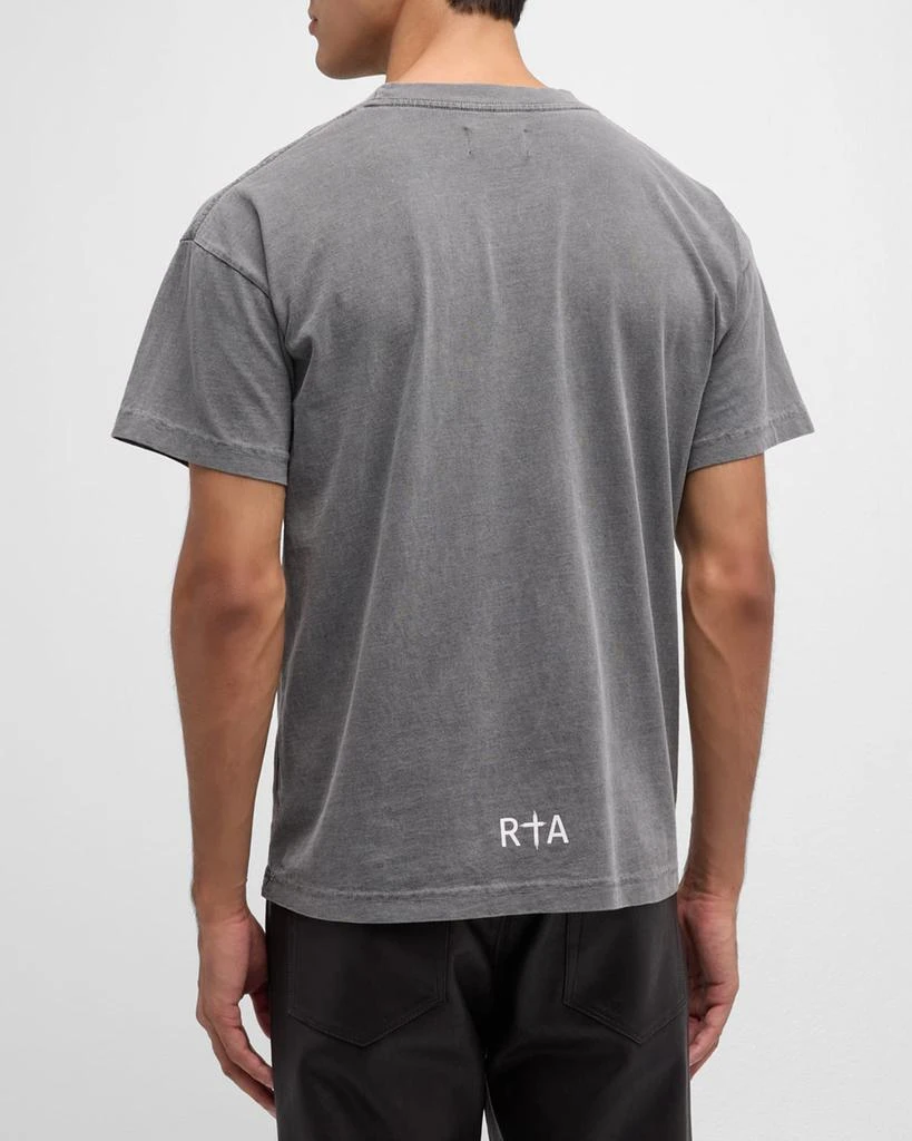 RTA Men's Faded Logo T-Shirt 4