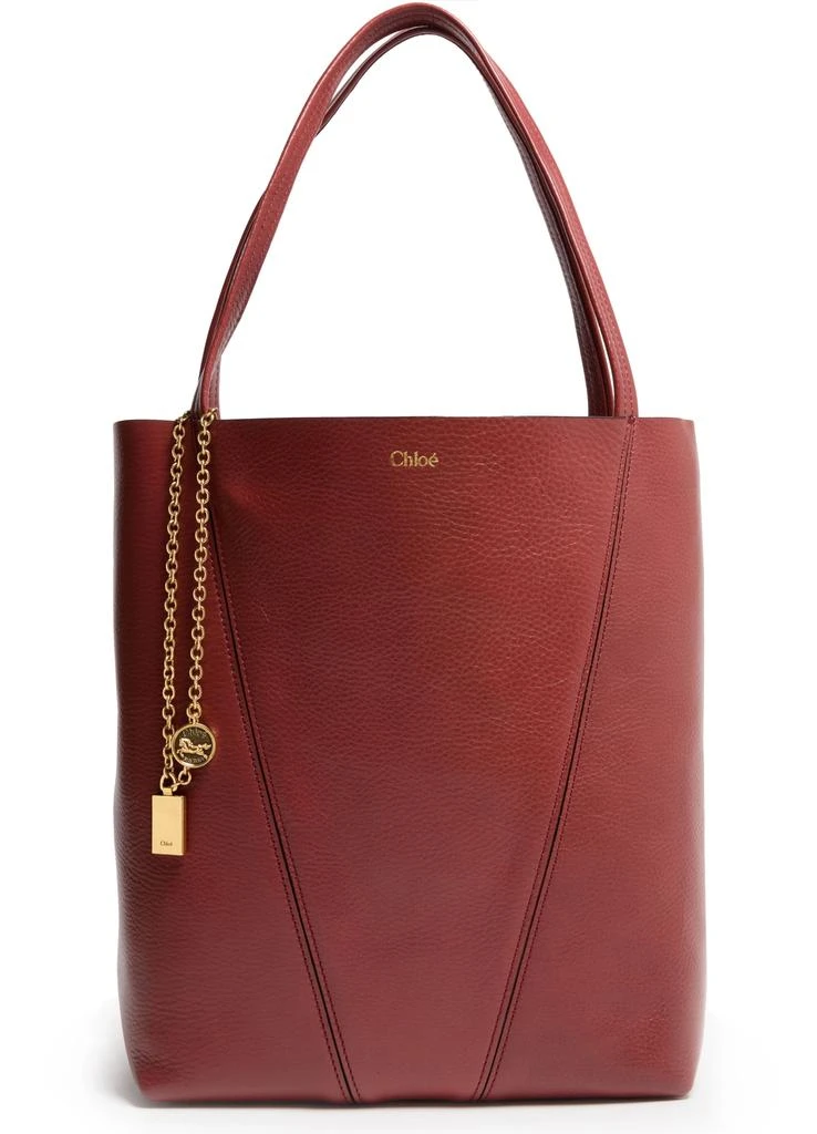 Chloé Chloe Spin grained leather tote bag 2