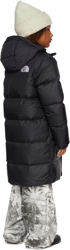 The North Face Big Kids Black Nuptse Long Down Coat 3