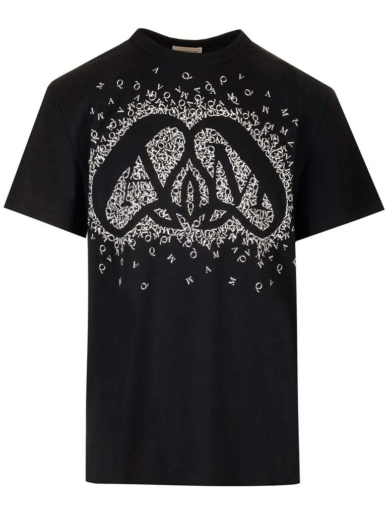 Alexander McQueen Alexander McQueen Exploded Charm Crewneck T-Shirt 1