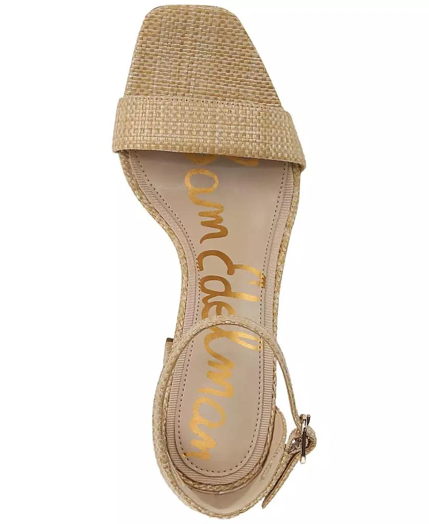 Sam Edelman Women's Daniella Two-Piece Block-Heel Sandals 8