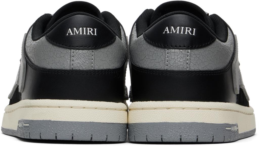 Shop Black & Gray Skel-Top Low Sneakers on Sale at