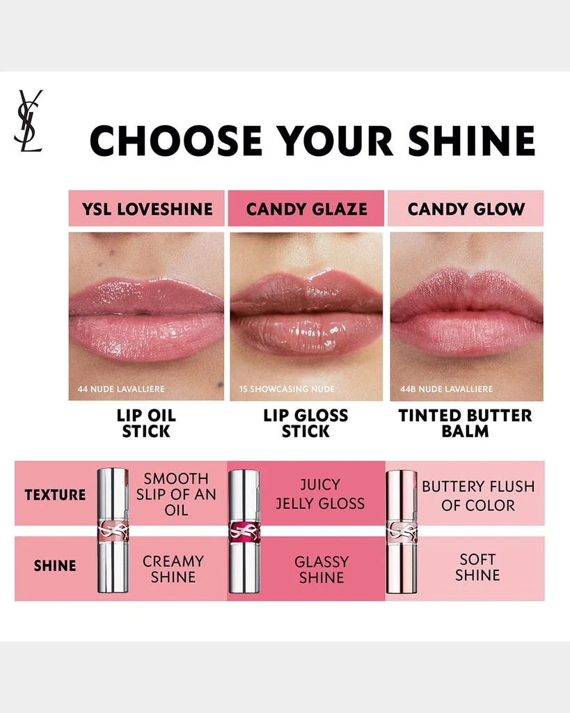 Yves Saint Laurent Candy Glaze Lip Gloss Stick 4