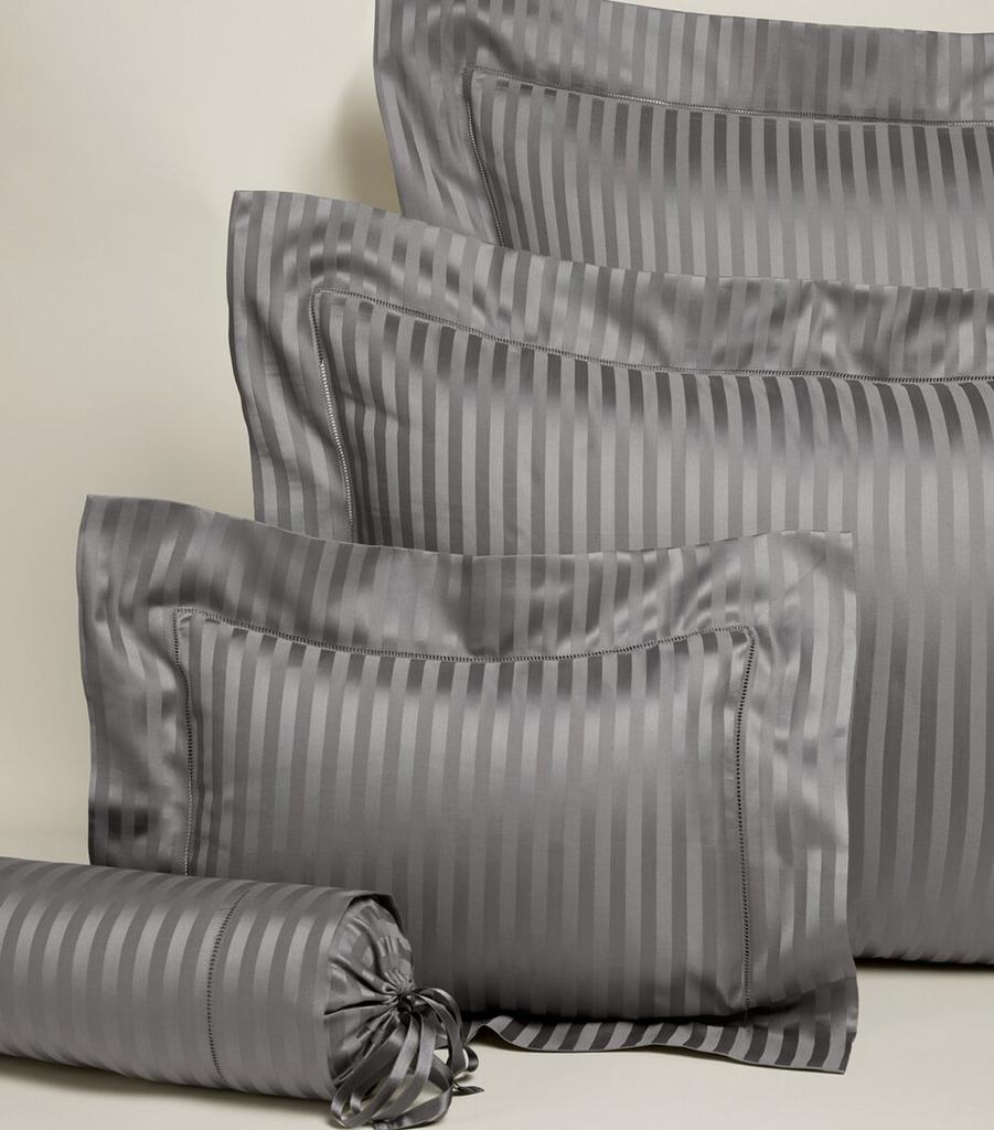 Pratesi Raso Rigato Square Oxford Pillowcase (65cm x 65cm)