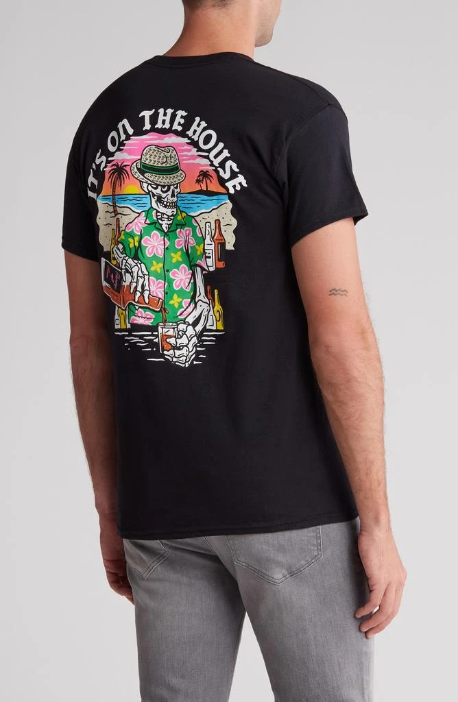 RETROFIT Its on the House Cotton Graphic T-Shirt 2