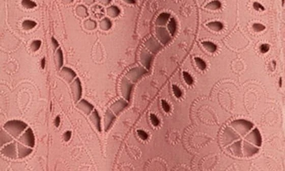 English Factory Paisley Eyelet Shift Dress 5