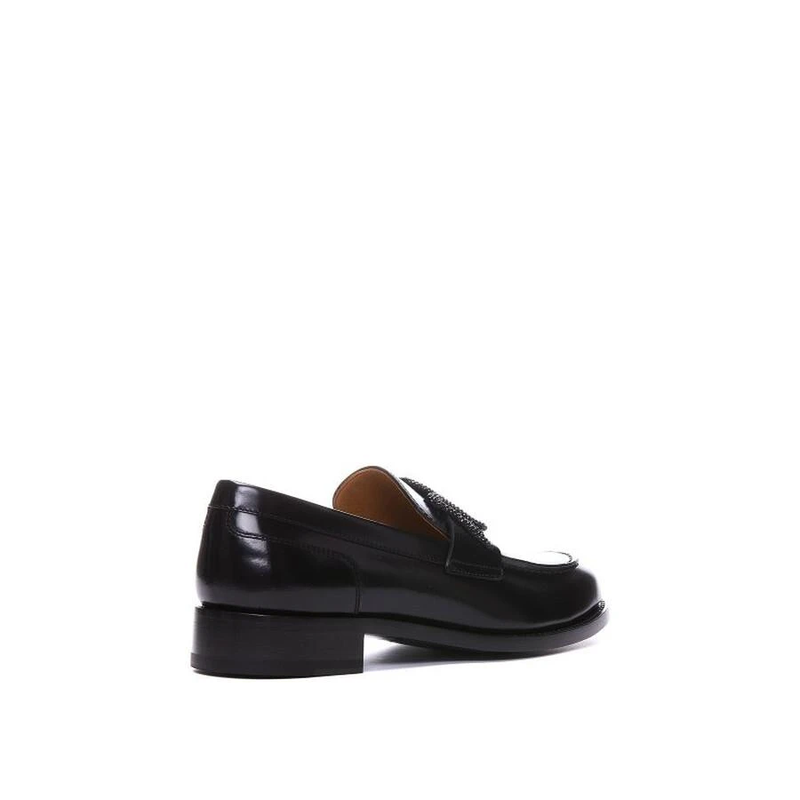 Rene Caovilla Morgana Leather Loafers 2