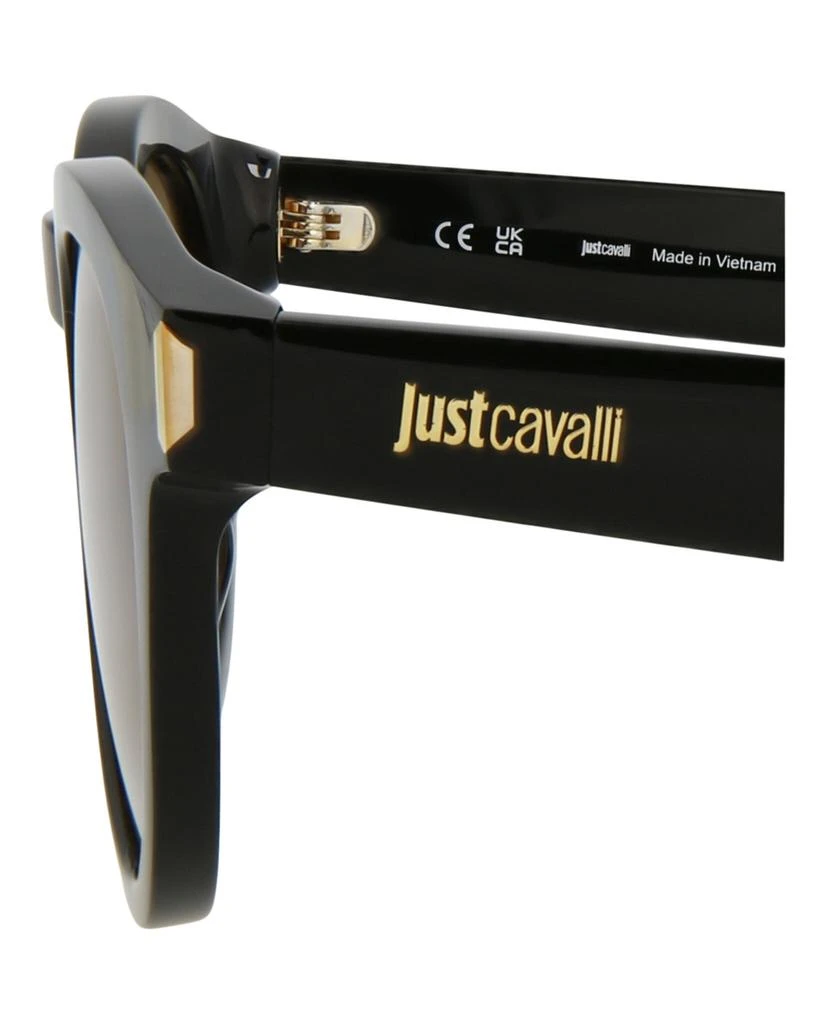 Just Cavalli Round-Frame Acetate Sunglasses 4