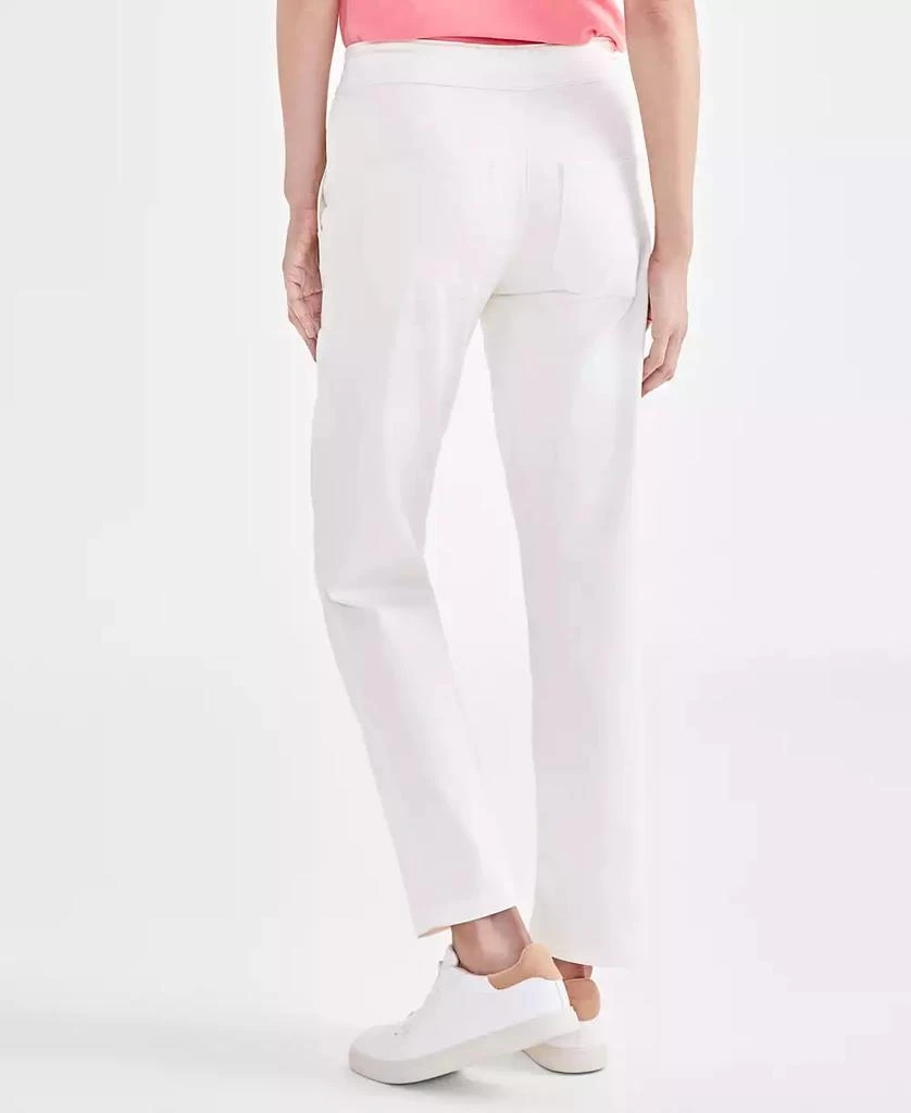 Style & Co Petite Mid-Rise Pull-On Straight-Leg Jeans, Created for Macy's 2