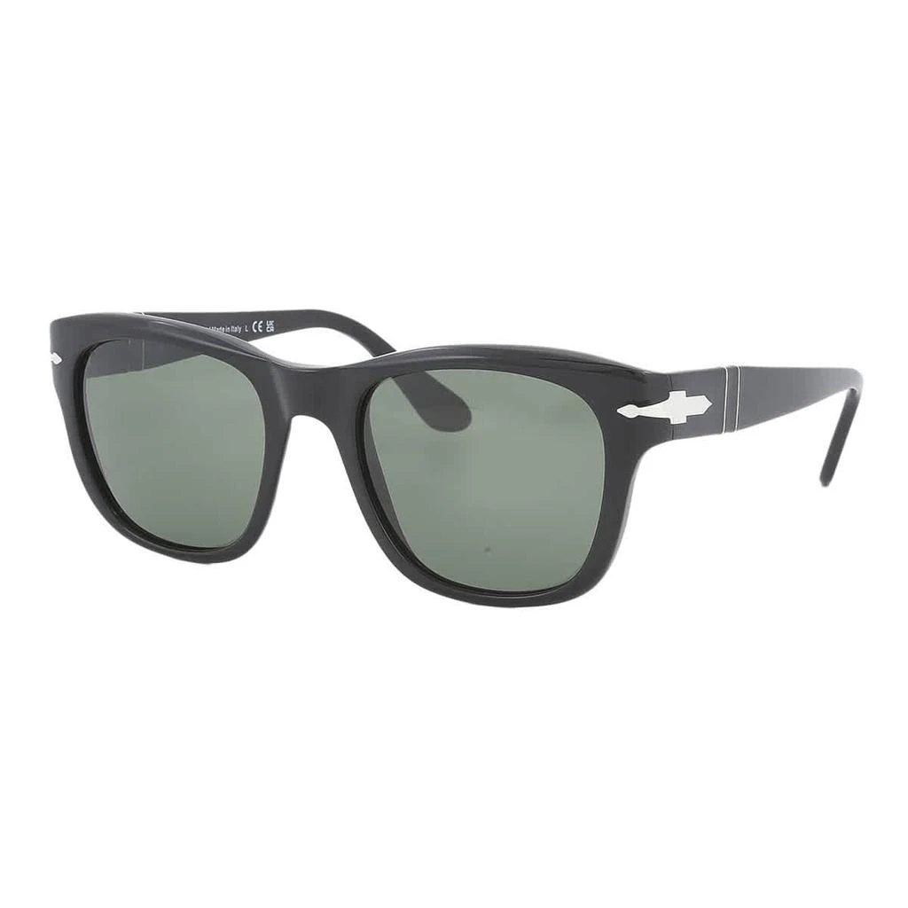 Persol Green Square Unisex Sunglasses PO3313S 95/31 52 3